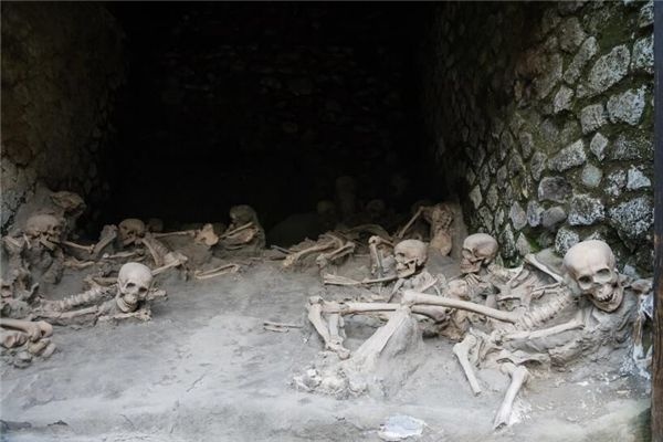 I dreamed of a group of people who were buried alive with the dead.