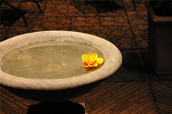What does it mean to dream of a basin of water?