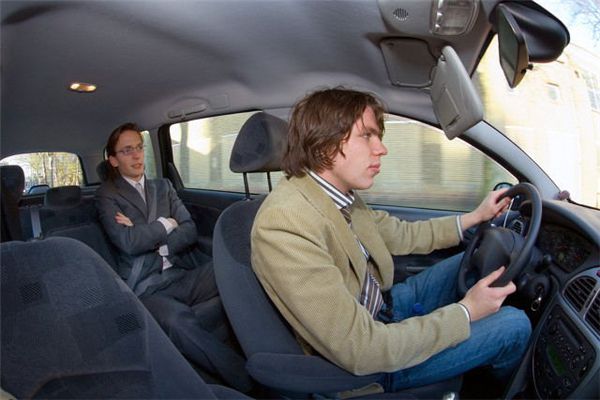 Dreaming of someone else driving your car