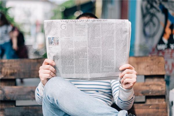 Dreaming of reading newspapers