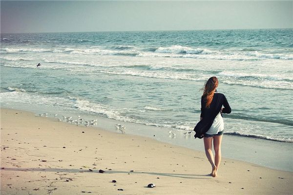 I dreamed of standing on the beach