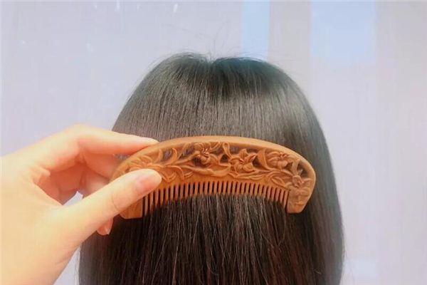 Dreaming of someone combing your hair