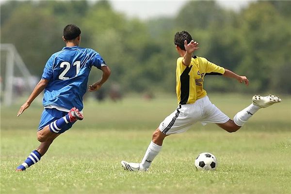 Dreaming of kicking a soccer ball and shooting