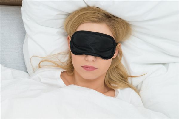 I dreamed that my eyes were covered.