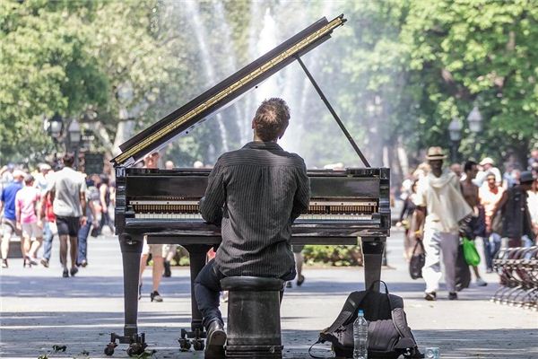 Dreaming of listening to piano music