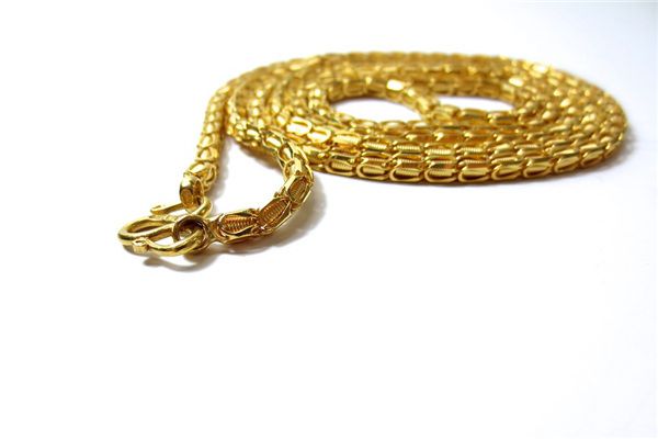 Dreaming of receiving a gold necklace