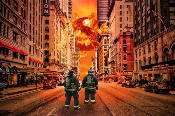 Dreaming of explosions and fires