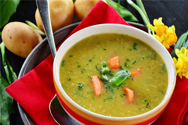 I dreamed of drinking soup I dreamed of drinking soup