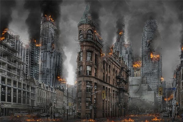 I dreamed of a tall building collapsing. I dreamed of a tall building collapsing.