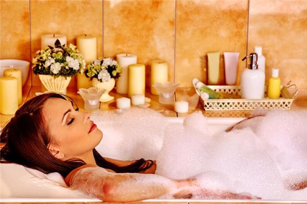 Dreaming of taking a bath