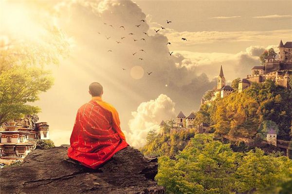 Dreaming of transcending worldly affairs and seeing through the illusions of the mortal world