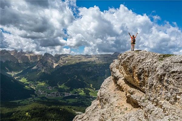 Dreaming of cliffs and precipices